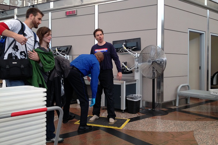 5 awkward airport checks