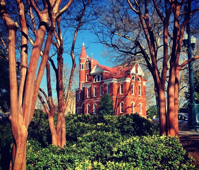 13 college campuses