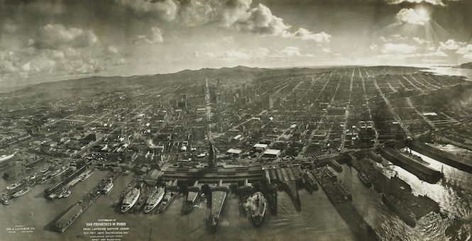 4 cities 100 years ago